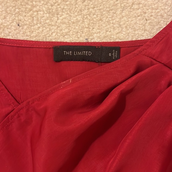 The Limited dress in red, size 0 - Picture 2 of 2
